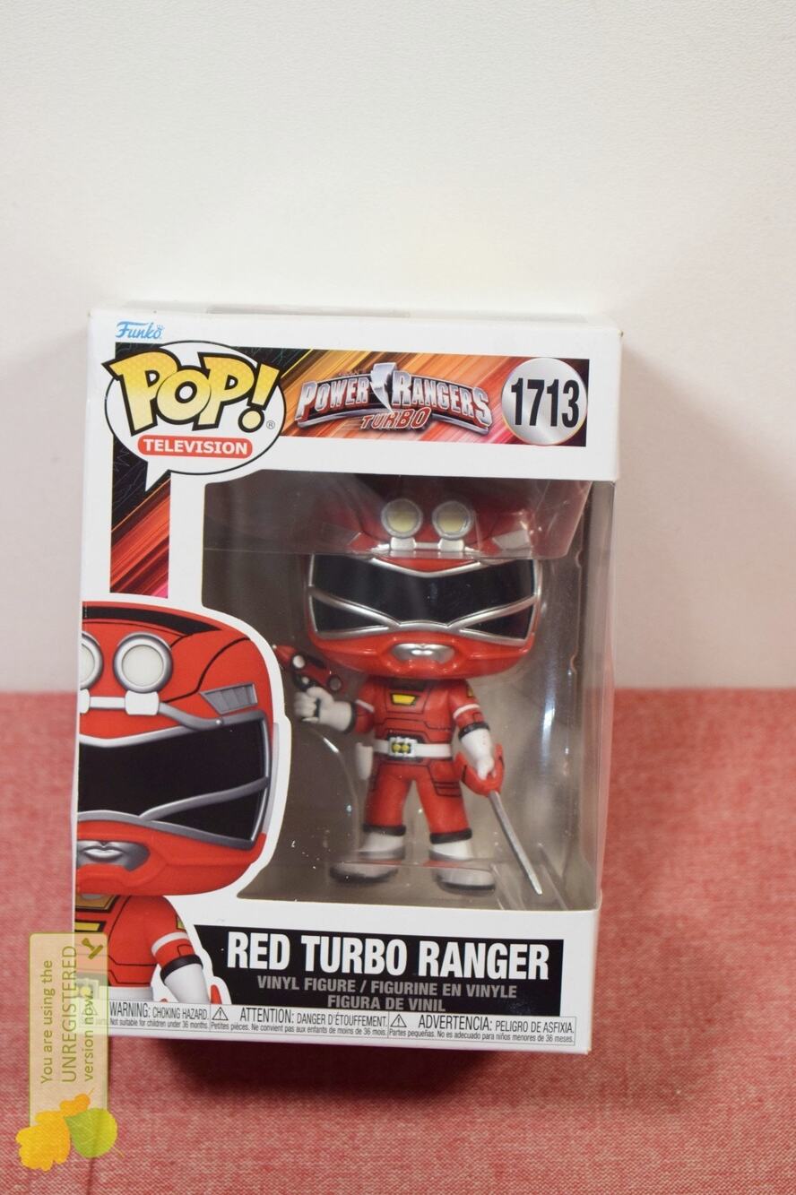 Funko Pop! TV: Power Raners Red Turbo Ranger #1713